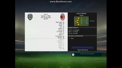 Fifa 14 8.0 Manager Mode Milan Season1 Ep.3