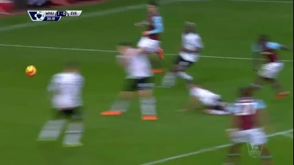 Уест Хем - Евертън 1:1