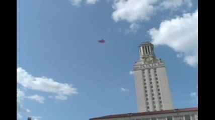 Ufo лети над университет в Тексас истински кадри