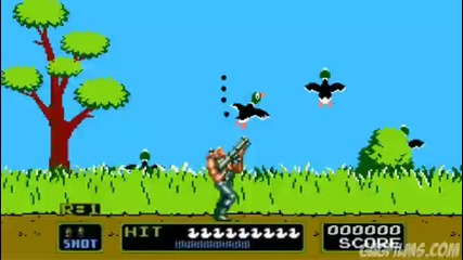 Contra vs. Duck Hunt