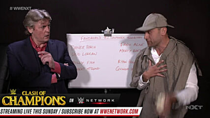 Fandango’s bizarre pitch to Mr. Regal: NXT Takeoff to TakeOver, Sept. 23, 2020