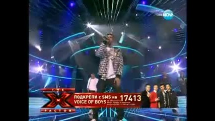 X Factor Bulgaria Voice Of Boys - More и Haddaway - What is love (usher) 25.10.2011
