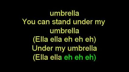 Rihanna - Umbrella (karaoke)