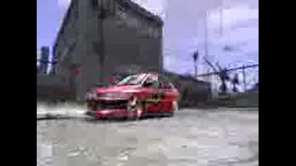 Gta 4 - Port Drifting - Tokyo Drift - Sean's Mitsubishi