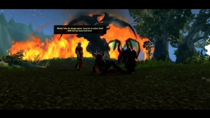 World of Warcraft Cataclysm Alexstrasza vs Deathwing