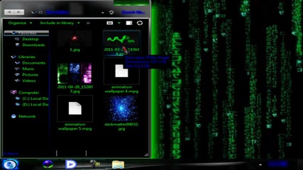 Matrix Windows Theme