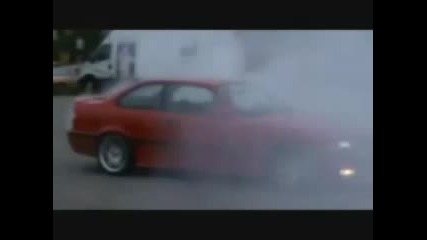 M3 E36 3.0 burnout 