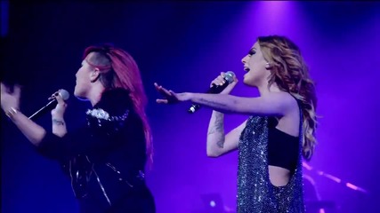 Demi Lovato ft Cher Lloyd - Really Don't Care (live from the Neon Lights Tour)