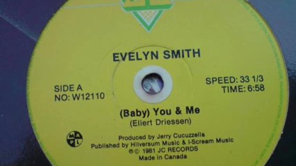 evelyn smith-(baby)you And me -1981