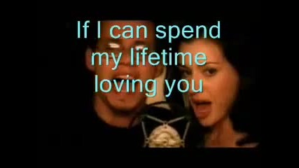 I want to spend my lifetime loving you