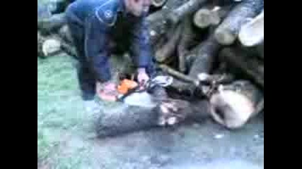 Луд С Stihl 023 (монатана)