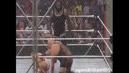 Daniel Bryan vs Big Show vs Mark Henry Steel Cage match part 1
