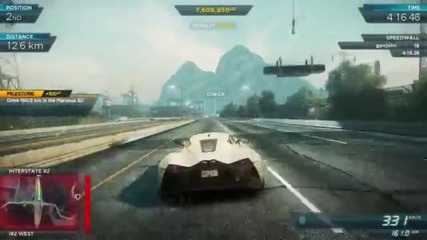 Need For Speed Most Wanted 2012 - 25 Top Speed Tests
