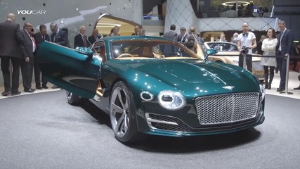 Триумфът на Bentley: Exp 10 Speed 6 - Live at 2015 Geneva Motor Show