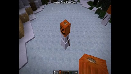 Как се прави снежен човек на Minecraf?