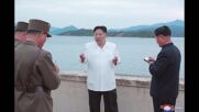 Северна Корея публикува снимки на Ким Чен Ун, наблюдаващ изстрелването на ракета (ВИДЕО)
