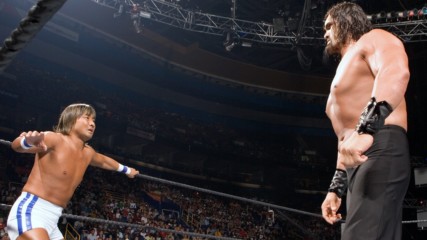 The Great Khali destroys Funaki in his debut: SmackDown, April 21, 2006