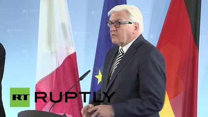 Germany: Russia's new ICBMs are signs of "Cold War reflexes," says Steinmeier