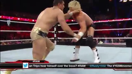 Dolph Ziggler vs Alberto Del Rio - Wwe Raw 03/3/14
