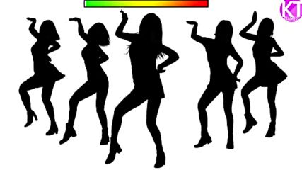 Kpop random Game Guess The Choreography Silhouette
