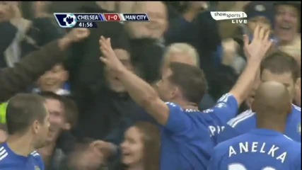Chelsea 1 - 0 Man City (lampard) 
