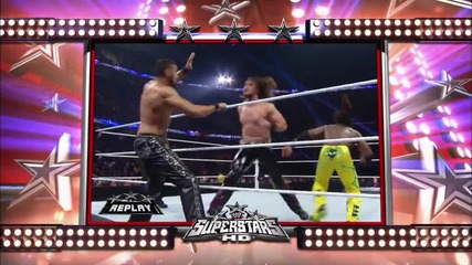 Kofi Kingston vs. Drew Mcintyre Wwe Superstars 20.09.2013г.