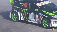 Ken Block does what he does best at Sema 2010