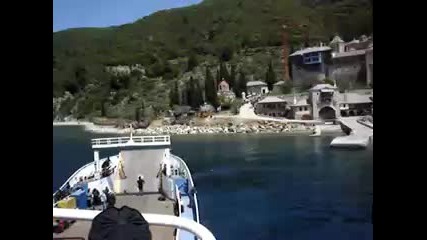 Ouranoupoli Agion Oros - Eikones apo to ferry boat 