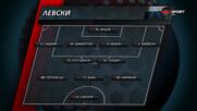 Брага - Левски /състави/