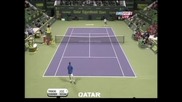Федерер срещу Цонга е първият полуфинал в Доха