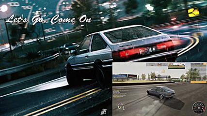 Initial D - Lets Go Come On