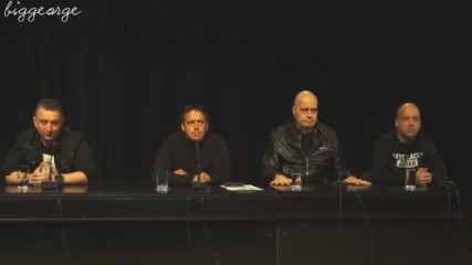 Пресконференция на Слави Трифонов и Васил Иванов след спирането на предаването в сряда, 18.04.2017