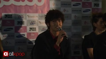 Sm Town `10 - La - Press Conference 