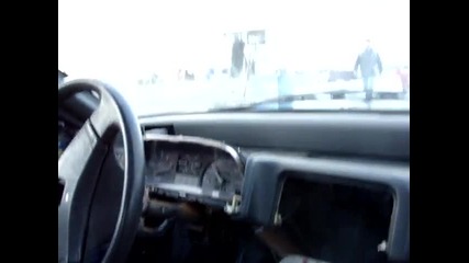 Honda b20 turbo vs Honda Cr - X Drag Racing