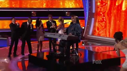 Stevie Wonder Sings Happy Birthday To Steven Tyler On American Idol 
