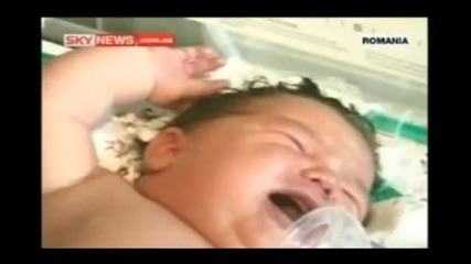 Почти 7 кг бебе се роди в Румъния ;d