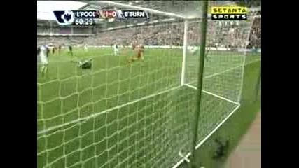 Steven Gerrard Goal Liverpool Vs. Blackbur