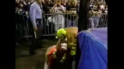 Ecw 1995 - Рей Мистерио и Конан срещу Ла Парка и Психозис