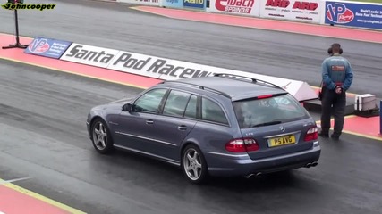 Mercedes E55 Amg vs Honda S2000