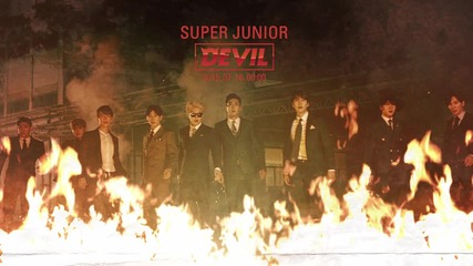 ✿ ✿ Super Junior 슈퍼주니어 【】 Devil { Teaser } ✿ ✿