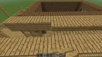 Minecraft How to build little wooden house