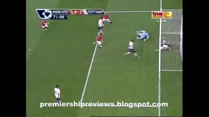 25.04 Манчестър Юнайтед - Тотнъм 5:2 Уейн Руни втори гол