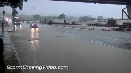 Наводнение и проливни дъждове в Сейнт Пол / Минесота 28.6.2014