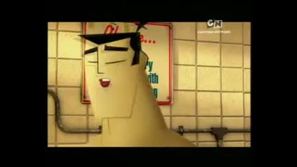 Samurai Jack Johnny Bravo Bumper - Laundry Day 