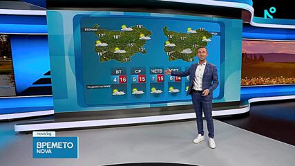 Прогноза за времето | Обедна емисия | 13 апр. 2026