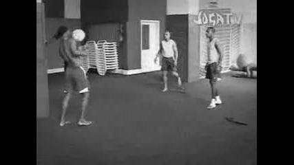 Ronaldinho , Ronaldo , C.ronaldo , henry and robinho
