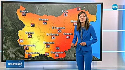 Прогноза за времето (01.08.2018 - централна)