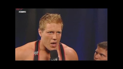 Jack Swagger Backstage 23/07/10 