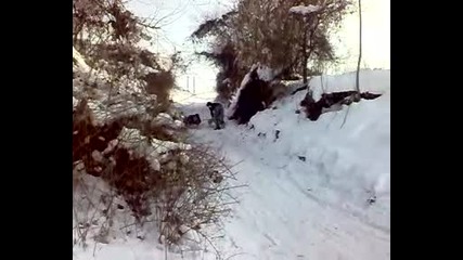crazy snow boy 