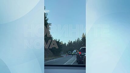 Кола се удари в спрял камион край Дупница, има жертви